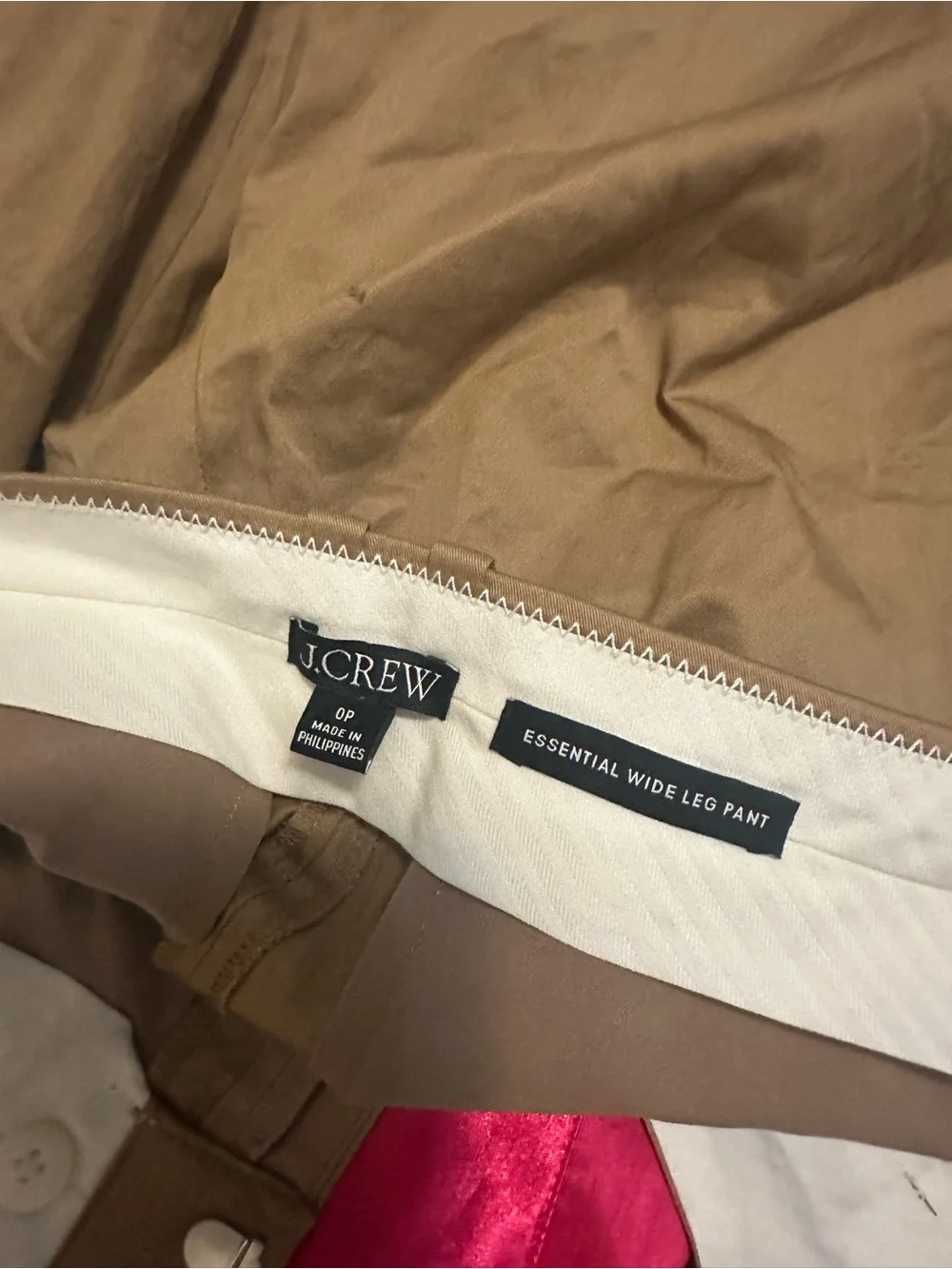 J. Crew Essential Wide Leg Pants Size 0P